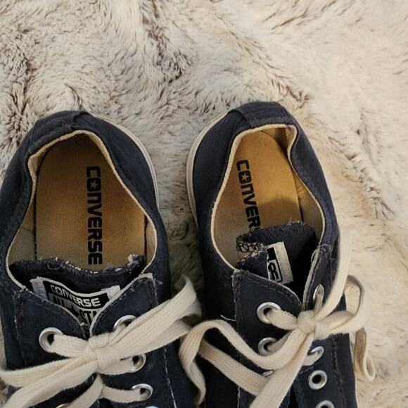 CONVERSE ALL STAR BLACK LOW TOP SIZE 8 - Picture 9 of 9